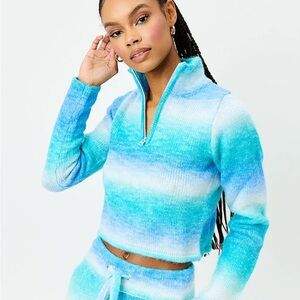 Frankie’s Bikinis Bowie Cropped Knit Sweater